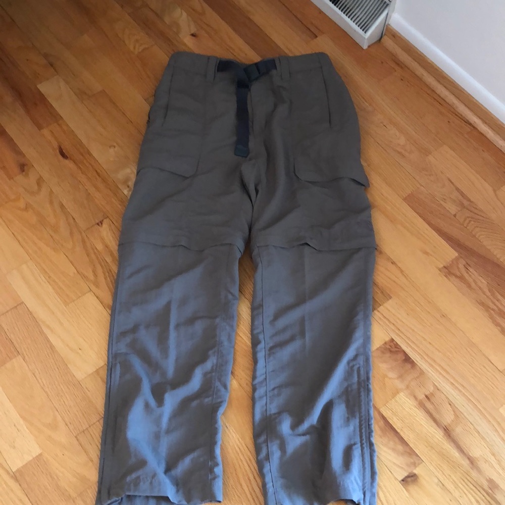 The North Face convertible hiking shorts/pants.